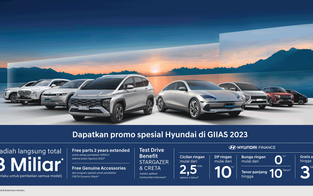 Booth Hyundai di GIIAS 2023